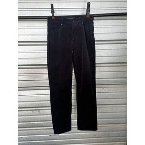 Liverpool Los Angeles Marley Girlfriend Black Corduroy Pants Women's Size 2/26